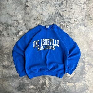 MV Sport Blue UNC Asheville Bulldogs Sweater